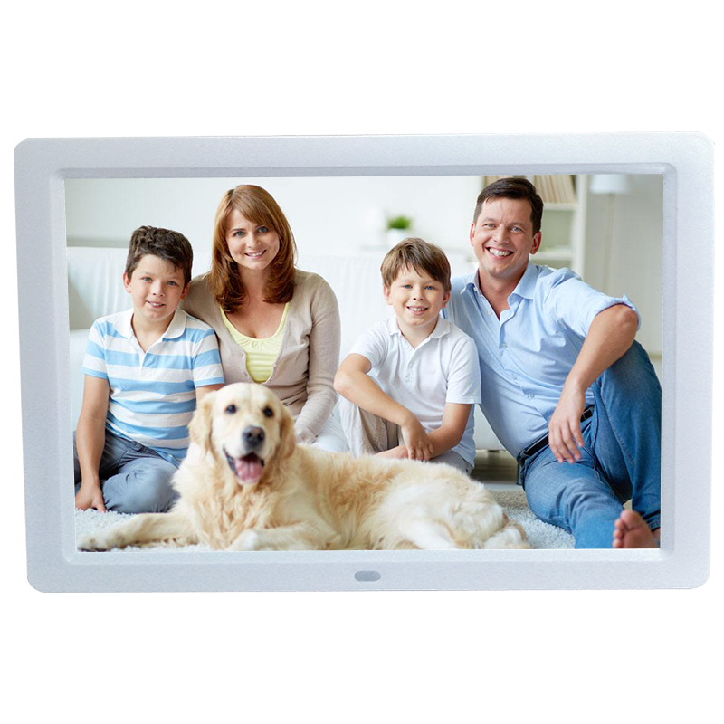 Wholesale high quality 12 inch digital photo frame with battery