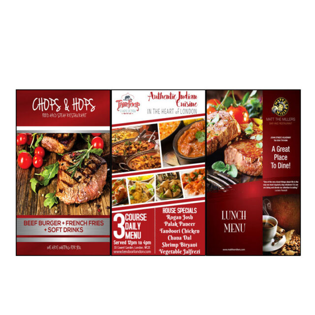 HD Digital Menu Boards for Restaurants and Cafés