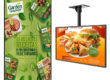HD Restaurant Digital Menu Boards with Smart Display