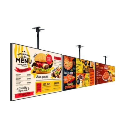 HD Restaurant Digital Menu Boards with Smart Display