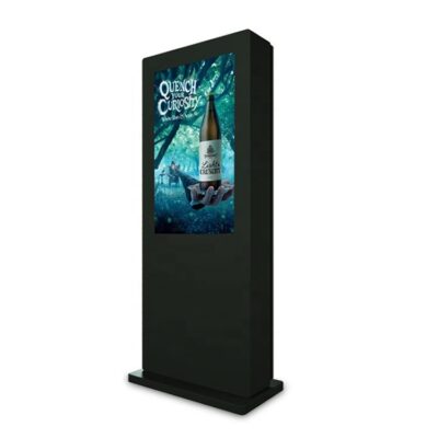 Freestanding Touch Screen Outdoor Digital Signage Display