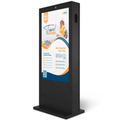Freestanding Touch Screen Outdoor Digital Signage Display