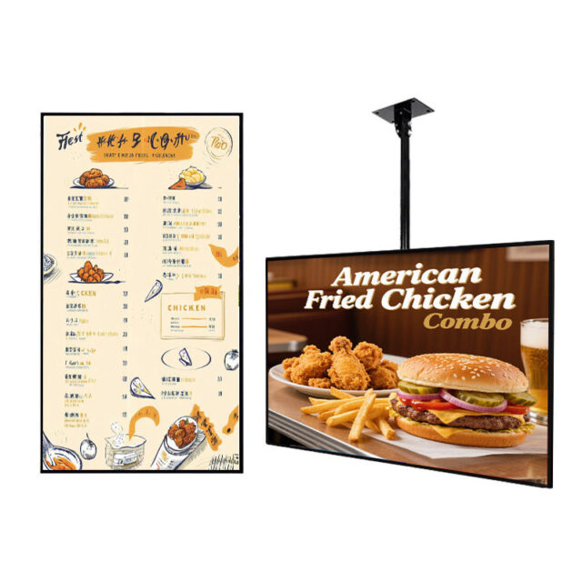 Digital Menu Boards Supplier for Restaurants (5) Restaurant Digital Menu Boards Smart Display
