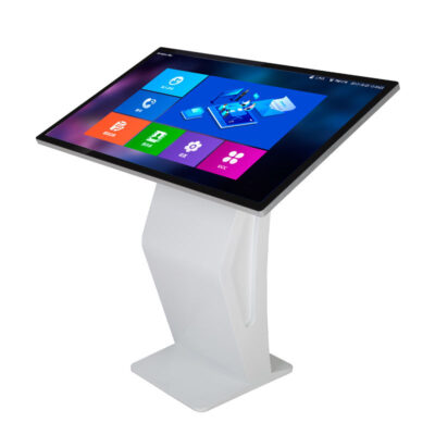 Interactive LCD Kiosk Floor Stand Digital Touch Screen