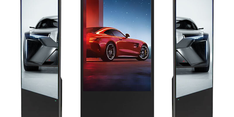 Touch Screen HD LCD Indoor Digital Signage Display