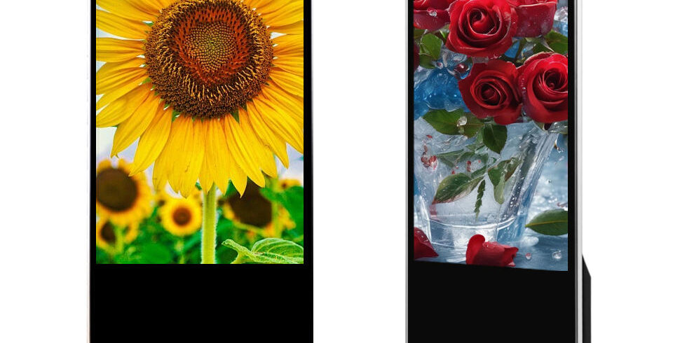 Touch Screen Freestanding Smart Indoor Digital Signage