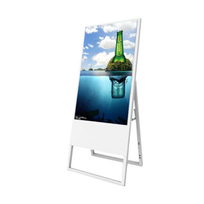 Portable Mobile LCD Indoor Digital Signage Supplier Display