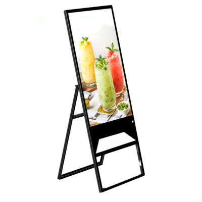 Portable Mobile LCD Indoor Digital Signage Supplier Display