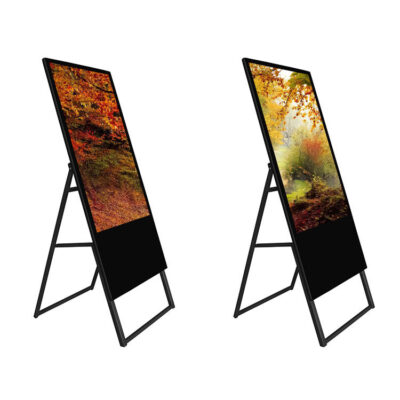 Portable Mobile LCD Indoor Digital Signage Supplier Display