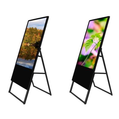 Portable Mobile LCD Indoor Digital Signage Supplier Display