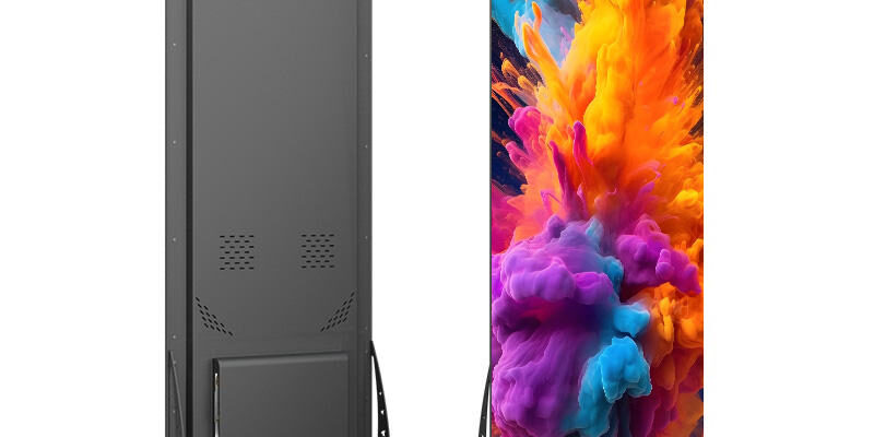 Indoor Digital Signage Wholesale Portable LCD Display (6) Portable Indoor Digital Signage Wholesale Advertising Screen