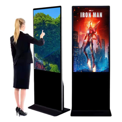 Indoor HD LCD Standing Digital Touch Screen Display