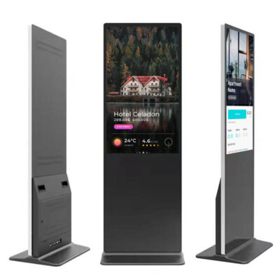 Indoor HD LCD Standing Digital Touch Screen Display