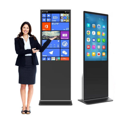 Indoor HD LCD Standing Digital Touch Screen Display