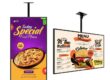 LCD Restaurant Digital Menu Boards Advertising Display