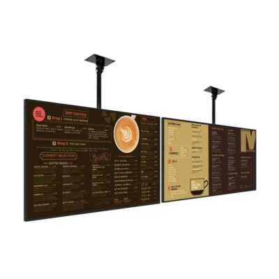 LCD Restaurant Digital Menu Boards Advertising Display