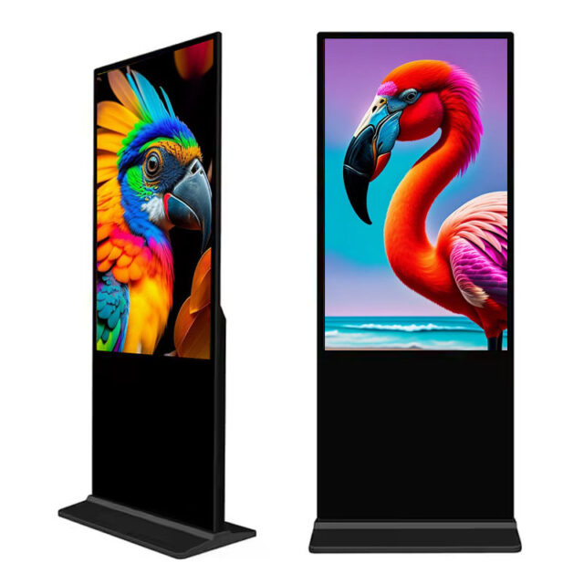 New Standing Digital Touch Screen for Business (2) Standing Digital Touch Screen Interactive Display