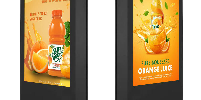 Outdoor Digital Signage Supplier Freestanding LCD Display (5) Freestanding Waterproof Outdoor LCD Digital Signage