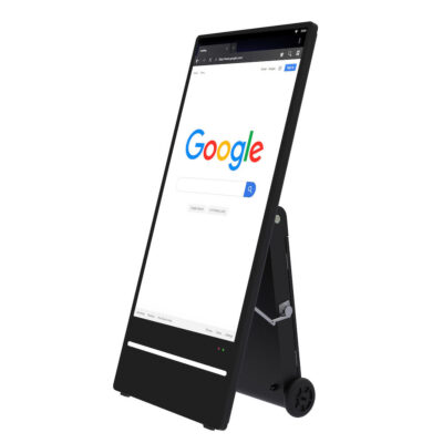 Portable Foldable Outdoor Digital Signage Display