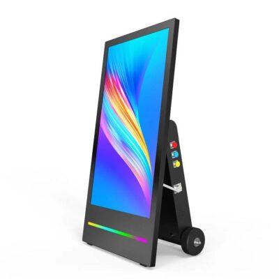 Portable Outdoor Digital Signage for Advertising