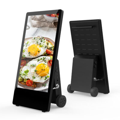 Portable Outdoor Digital Signage for Advertising