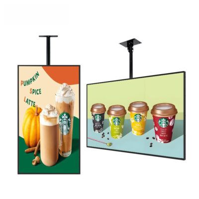 Hanging HD LCD Digital Menu Boards for Restaurants
