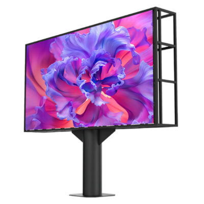 Durable energy-efficient LED outdoor digital signage for advertising