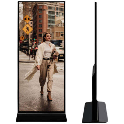 Full HD LCD indoor digital signage for advertising and promotions