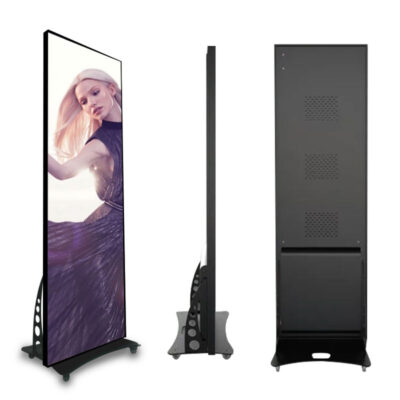 Full HD LCD indoor digital signage for advertising and promotions