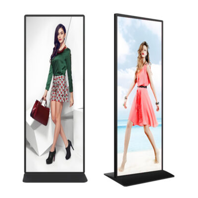 Full HD LCD indoor digital signage for advertising and promotions