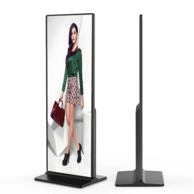 Full HD LCD indoor digital signage for advertising and promotions