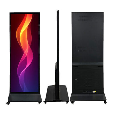 Full HD LCD indoor digital signage for advertising and promotions