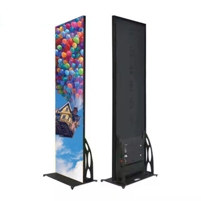 Full HD LCD indoor digital signage for advertising and retail display
