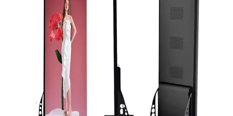 Full HD LCD indoor digital signage for advertising and retail display