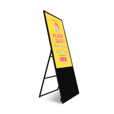 HD portable LCD indoor advertising digital signage display