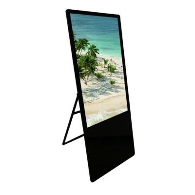 HD portable LCD indoor advertising digital signage display