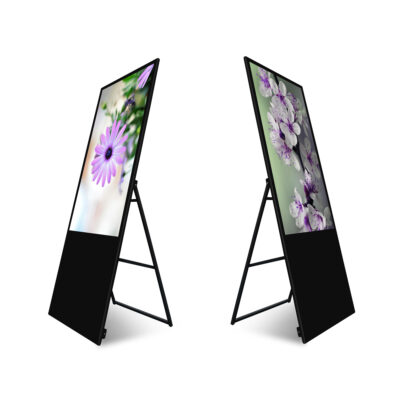 HD portable LCD indoor advertising digital signage display
