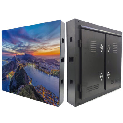 High visibility LED outdoor digital signage for public advertising