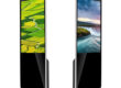 Indoor floor standing LCD digital touch screen display for mall advertising