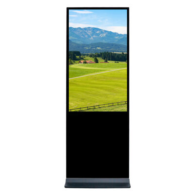 Indoor floor standing LCD digital touch screen display for mall advertising