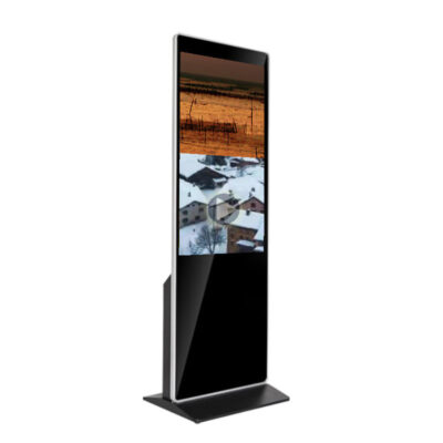 Indoor floor standing LCD digital touch screen display for mall advertising