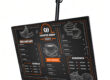 Indoor smart digital menu boards for restaurants and fast food stores