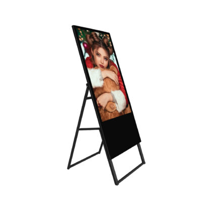 Portable floor standing LCD indoor digital signage for retail and events