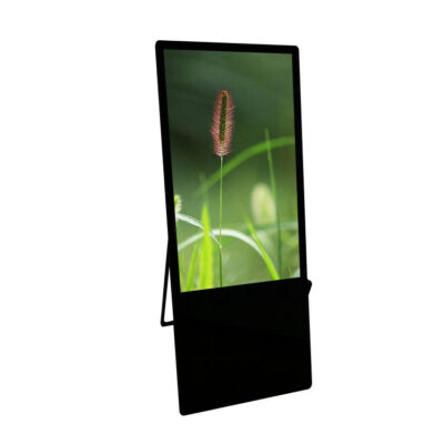 Portable floor standing LCD indoor digital signage for retail and events