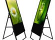 Portable floor standing LCD indoor digital signage for retail and events