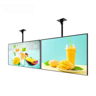 LCD advertising digital menu boards for restaurants and cafés
