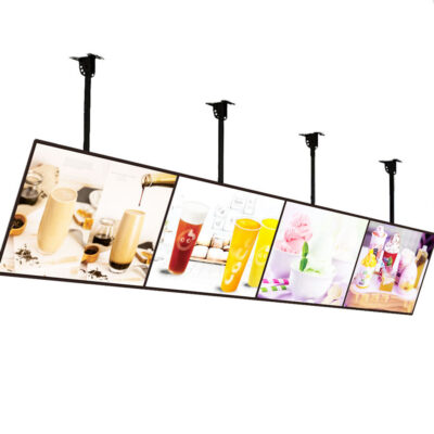 LCD advertising digital menu boards for restaurants and cafés