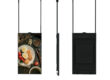Storefront window display indoor digital signage for malls and retail stores