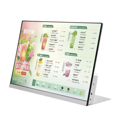 Tabletop LCD digital menu boards for restaurants and beverage shops
