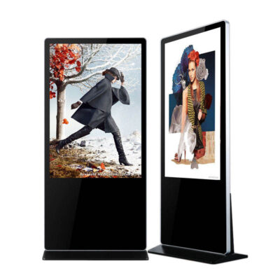 Vertical floor standing LCD indoor digital signage for advertising and retail